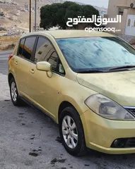  2 نيسان تيدا NISSAN TIIDA موديل 2008 متور 1800cc راكب جديد  جير عادي