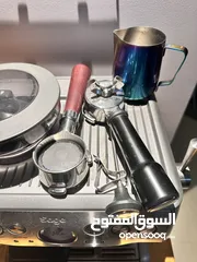  4 مكينة قهوه مع ملحقاتها coffee machine sage