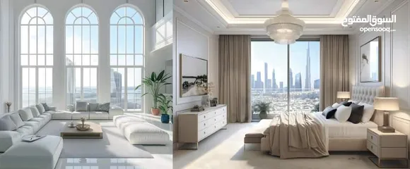  15 فرصة استثمار مميزة: شقة فاخرة بإطلالة خلابة على أبراج دبي الشاهقة بمقدم 20% وبخطة دفع مرنة
