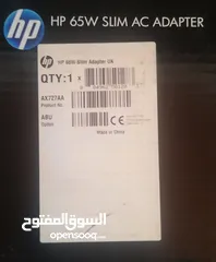  4 شاحن لابتوب Hp أصلي مع مخرج USB للبيع