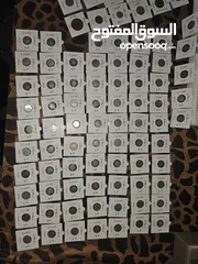  2 اكثر من 100 عمله من عدة دول قديمه  سعر العمله الواحده 40₪