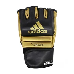  6 Adidas mma boxing gloves - Large - black and gold