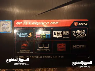  5 لابتوب MSI GAMING LEOPARD 8RE