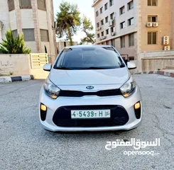  2 كيا بيكانتو 2019 فل بصمه  عداد أصلي ( 27 ) ألف كيلو