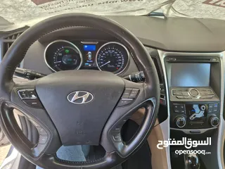  6 هيونداي سوناتا هايبرد 2013 مالك واحد من الوكالة استخدام شخصي، 4 جيد limited , ممشى 136 الف