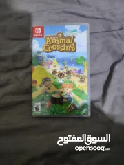  7 لعبة نينتندو سويتش animal crossing new horizonsنينتندو سويتش مع كينترولار