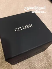  5 ساعة citizen اصلية جديدة مع كفالة سنتين