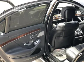  27 مرسيدس S550 اسود ملكي 4 فصوص كت 63 للبيع