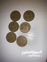  3 قطع نقدية مغربية 1987 1974