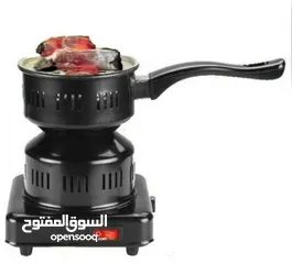  4 شعالة فحم كهرباء خلال 3 دقائق السريعه شعاله الفحم الكهربائيه جهاز اشعال الفحم ولاعه ولاعة