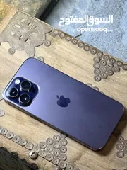  15 ‏iPhone 14 Pro Max 512GB  “آيفون 14 برو ماكس 512GB - نظيف ما فيه اي عيب .