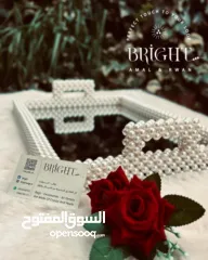  1 شنط خرز صنع يدوي