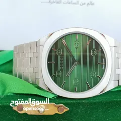  7 الساعة التريند جوتشي ... الرفيعة ... بسمك كريدت كارد ..... نسخة عالية الجودة .... ،،A7+  متوفرة الان