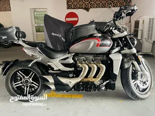  4 2021 (bought in 2022) 2.5 L (2500 CC) Triumph Rocket 3GT - 10K kms