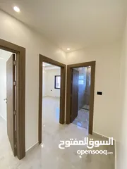  18 شقة طابق اخير مع روف 230 متر وتراس 100 متر على شارعين  طريق المطار خلف المدارس العالمية بسعر مميز