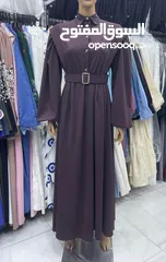  3 هالمـوديـل حكـايـة وروايـة....  فستـان كُـم بـف دبـل كلـوش فـري سـايـز