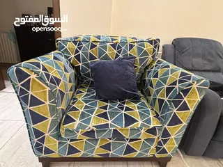  3 طقم كنب كحلي