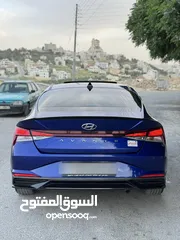  6 دفعه تبدأ 2550 (قابل للبدل )افانتي 2021AD كحلي  وارد كوري جمرك جديد فحص كامل فل كامل