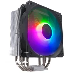  1 مبرد هوائي أصلي من كولر ماستر للمعالجات COOLER MASTER HYPER 212 SPECTRUM V3 ARGB INTEL LGA1700 - AMD