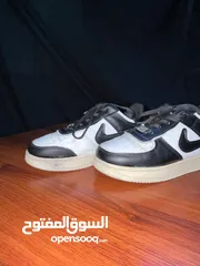  5 نايك اير فورس ابيض واسود تقليد