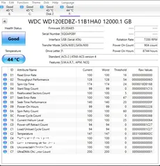  2 هارد 12tb من WD