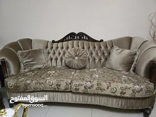  3 طقم غرفة ضيوف مع برداية