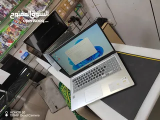  6 Asus vivobook 15 Core i7 10 generation Ram 16 ddr4 Hard 1000 ssd mt Ultra slam new اسوس الجيل العاشر