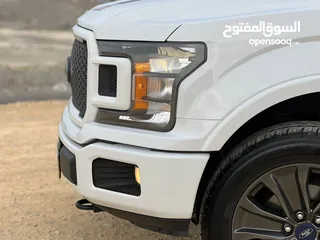  10 فورد F-150 سبورت 2018 بحادث بسيط