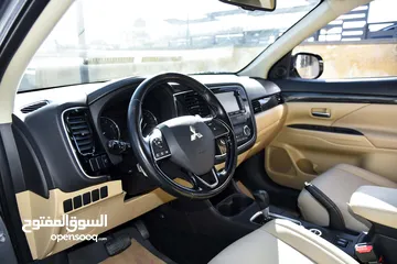  8 ميتسوبيشي اوتلاندر بحالة الوكالة Mitsubishi Outlander 4WD 7 Seats 2016