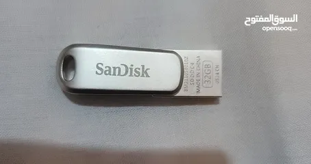  3 فلاشة 32g  تيب سي و usb