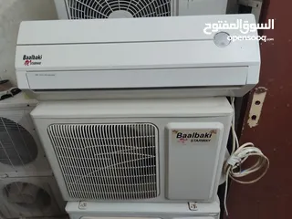  6 مكيفات واحد طن عادي شامل التركيب