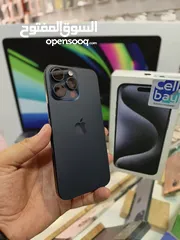 2 Iphoen 15 pro max 256 GB وارد شرق اوسط  بحالة الجديد تماماً