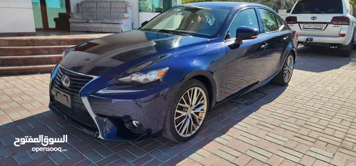  2 Lexus IS250 Sport American Spec Blue Sapphire pearl AWD four wheel drive.