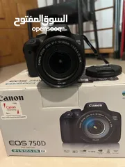  1 Canon 750D with 18-135mm IS STM kit lens