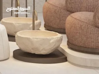  3 ديكورات حجر نوافير شلالات مغاسل فير بليس باربكيو ديكورات شبابيك ومداخل دربزينات ومشربيات اعمده