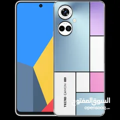  4 TECNO CAMON 19 PRO MONDRIAN ( 128GB ) / RAM 8 NEW /// تكنو كامون 19 ذاكرة 128 رام 8 الجديد