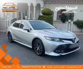  3 تويوتا كامري موديل 2019 فحص كامل 7 جيد فل مع فتحة بحالة الوكالة