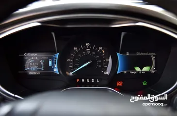 8 فورد فيوجن هايبرد SE بحالة ممتازة Ford Fusion Hybrid SE 2017