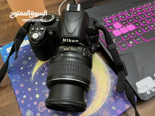  7 Nikon D3100 DSLR Camera with Accessories