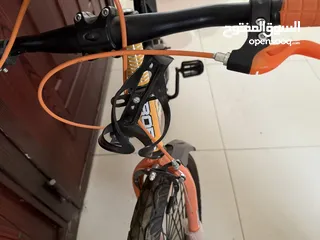  2 Bicycle Orange and black