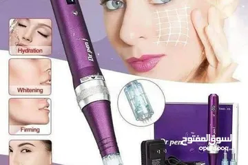  5 جهاز ديرما بن من Dr.pen الاصلي جهاز ديرمابن Dermapen موديل ULTIMA X5 متوفر شحن او كهرباء Derma pen