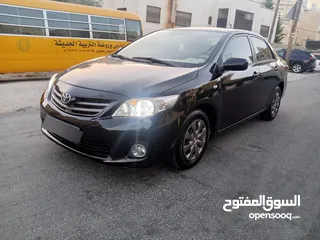  1 تويوتا كورولا 2013فحص كامل لون اسود