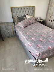  1 تخت وكوماندينة وفرشة حداد استعمال شهر