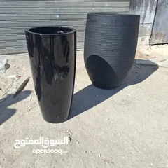  23 قواوير فايبر جلاس بشكل عصري أنيق #قواوير فايبر جلاس  #نباتات زينة ومثمر داخلي وخارجي  #إشراف مهندسين