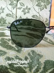  15 نظارة ريبان  بلاك اديشن  جلال ابو مويس ريبان اصلية RAY BAN Black Hexagonal 54 mm Polarized من معرض