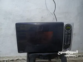  5 ميكرويف سونا لون سلفر واسود 25لتر حجم صغير  شغال ميه بالميه فحص يوجد توصيل قابل للتفاوض