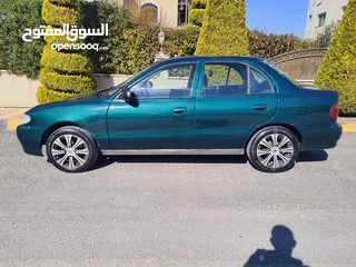  1 هونداي اكسنت بحاله ممتازه