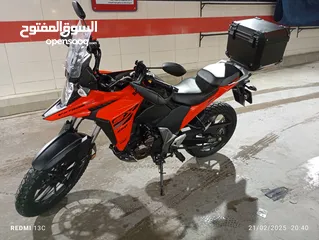  1 Suzuki v-strom 250 sx سوزوكي في ستروم