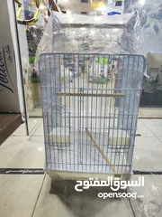  1 قفص ببغاء ايطالي لجميع انواع الطيور الكبيرة  كاسكو تيمنا . ماكاو . بلو فرونتد . كوكاتو