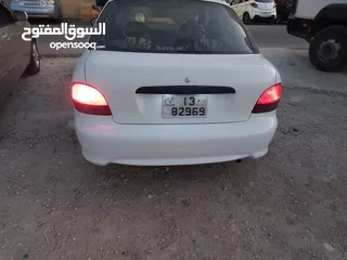  18 هونداي اكسنت اوتوماتيك موديل 1997 لون ابيض